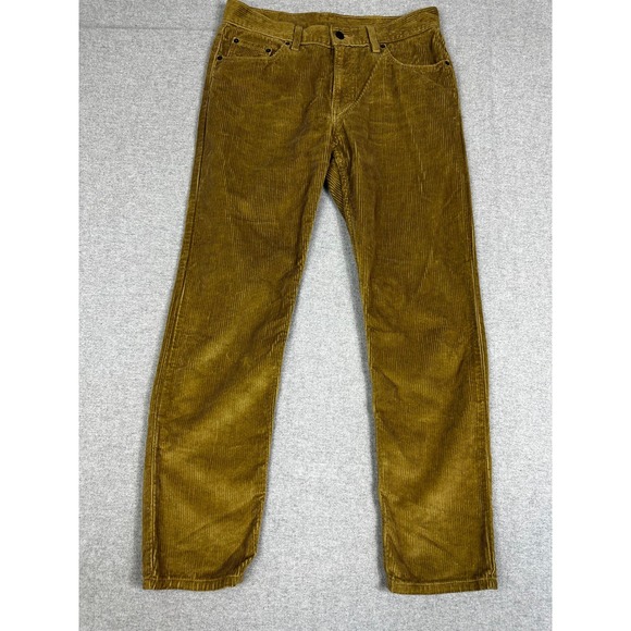 Levi's Pants - Levis Corduroy Pants 29x30 Harvest Gold Baggy Straight Leg